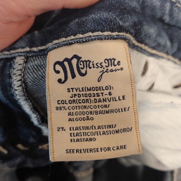 Miss Me Sunny Straight Jeans, 27 - Picture 6 of 9